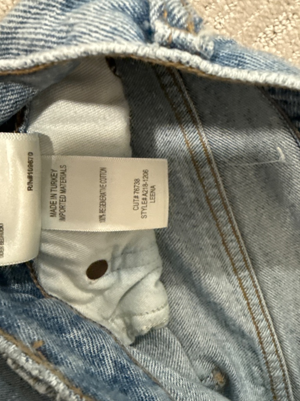 EUC Agolde Leena Jeans - Picture 3 of 4